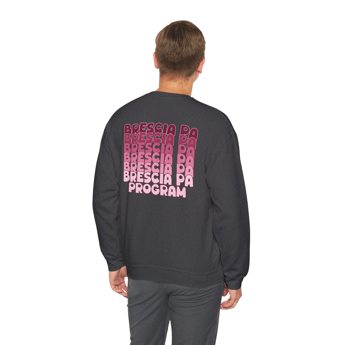 Brescia PA Program Warm Ombre Crewneck Sweatshirt