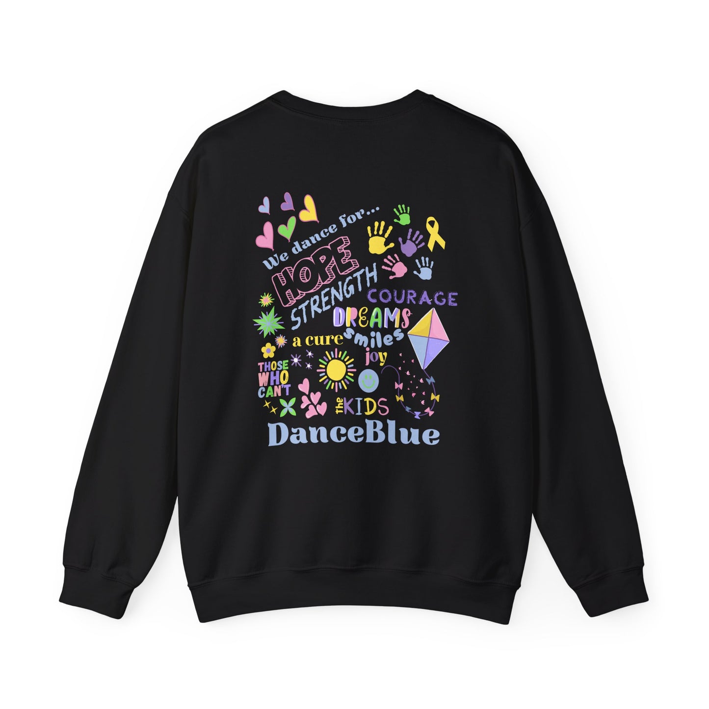 DanceBlue Hope & Strength Pastel Crewneck