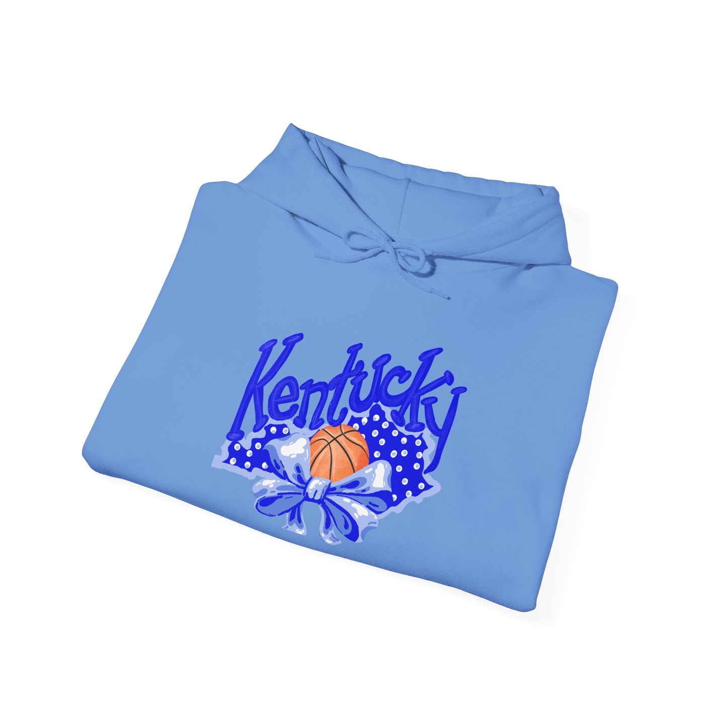 Basketball and Bows Kentucky Hoodie