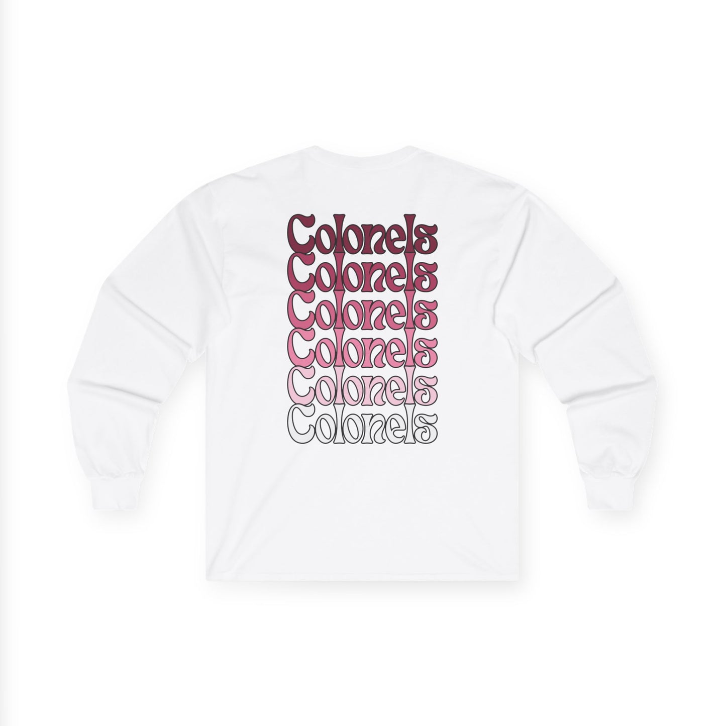 EKU Colonels Ombre Stack Long Sleeve Tee