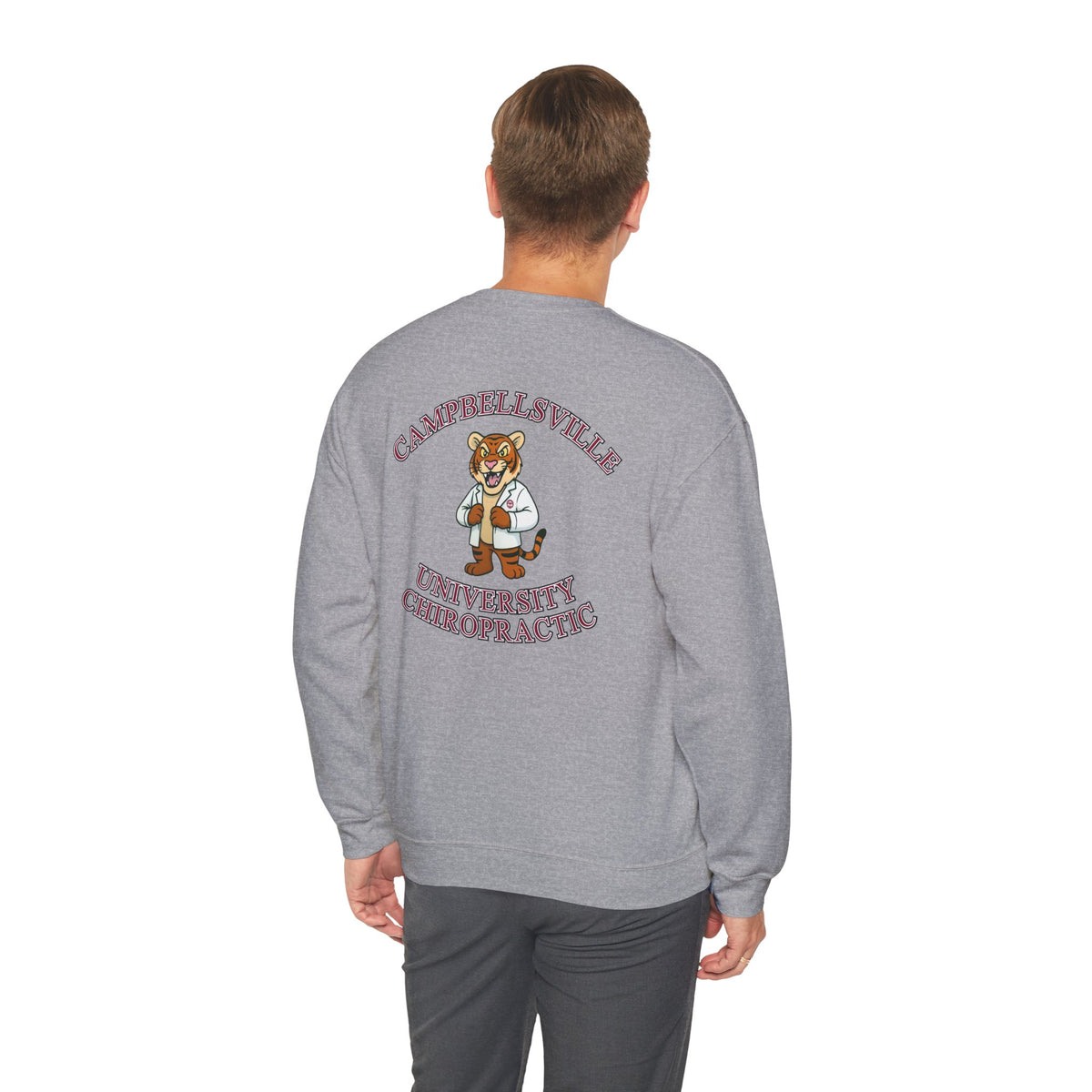 Campbellsville Chiropractic Tiger Crewneck Sweatshirt