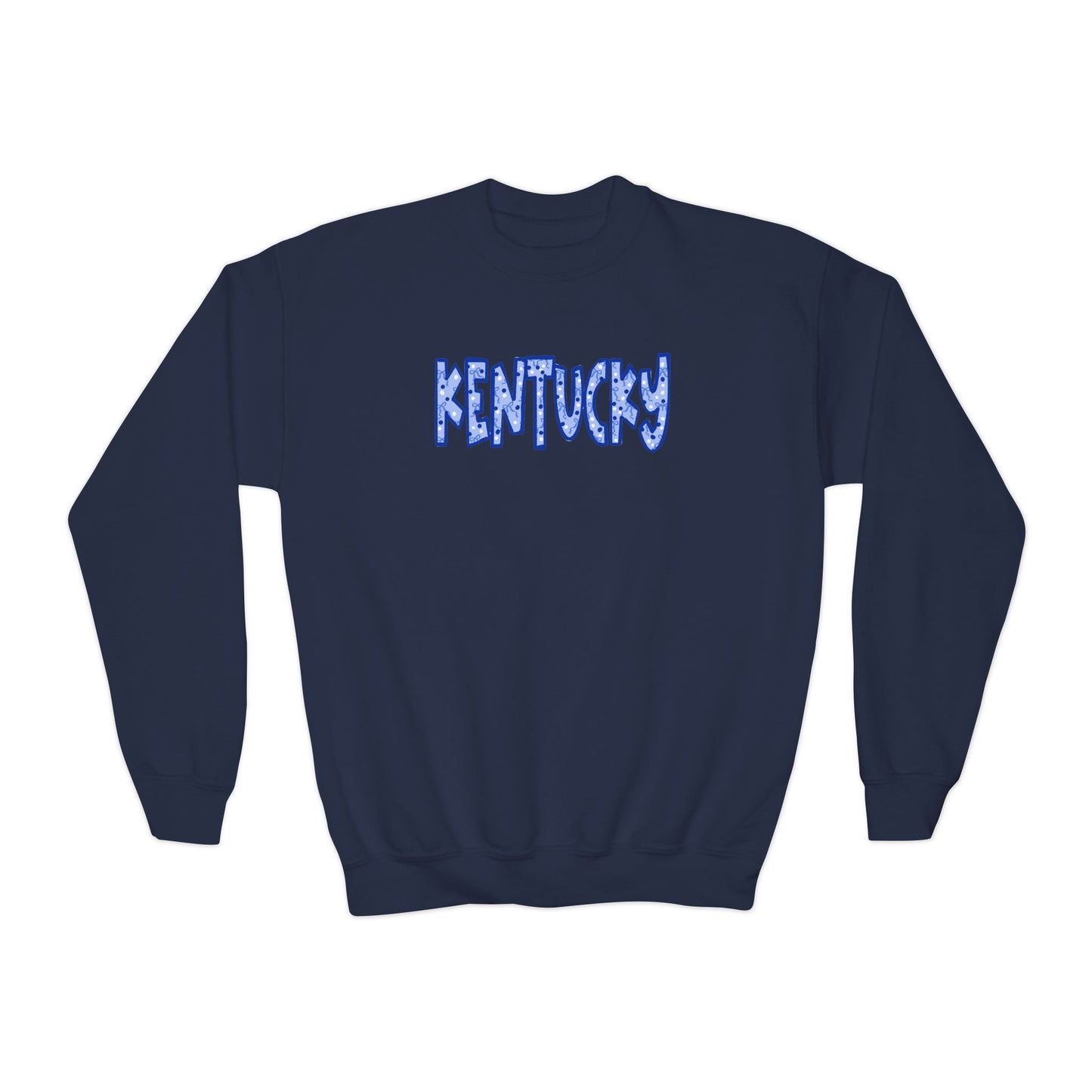 Kentucky Youth Coquette Font Crewneck