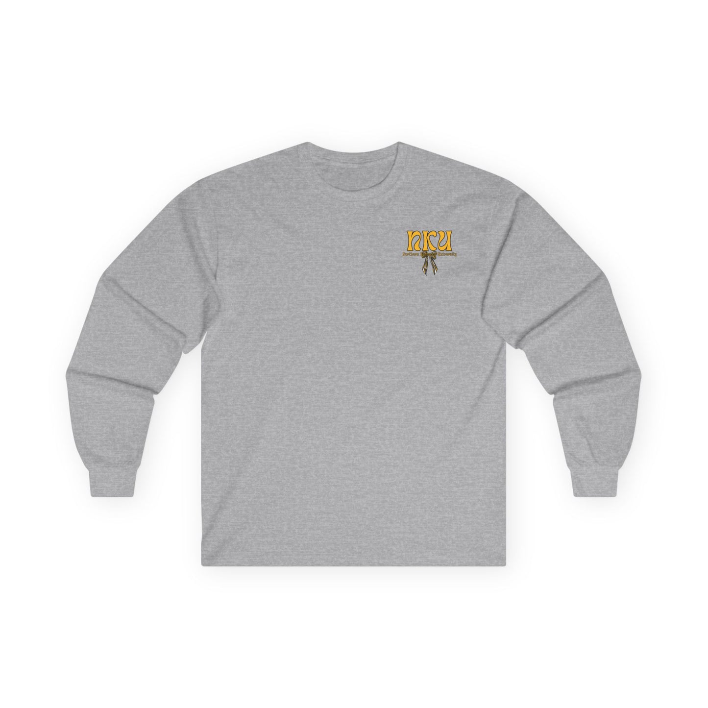 NKU Norse Ombre Stack Long Sleeve Tee