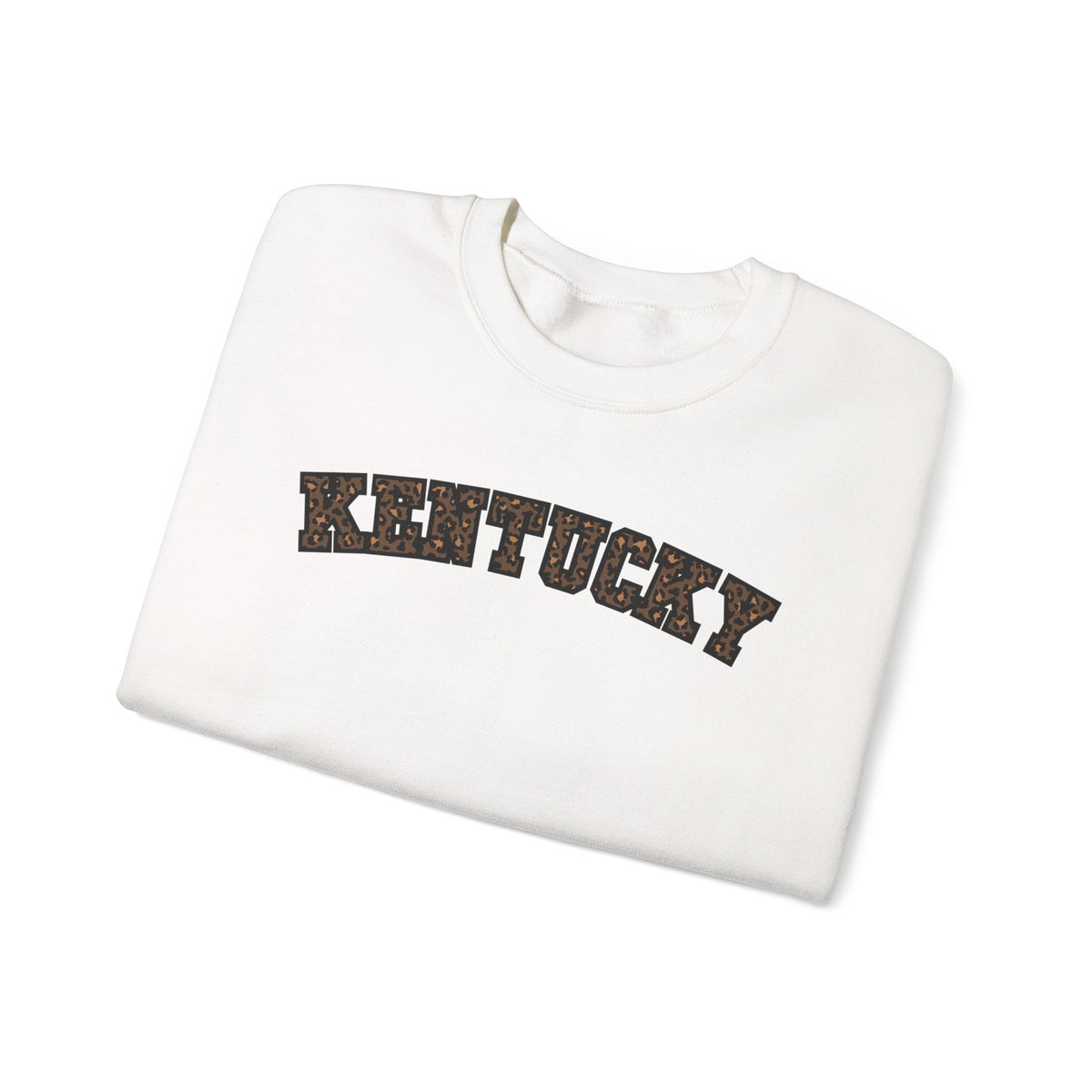 Kentucky Dark Leopard Crewneck Sweatshirt