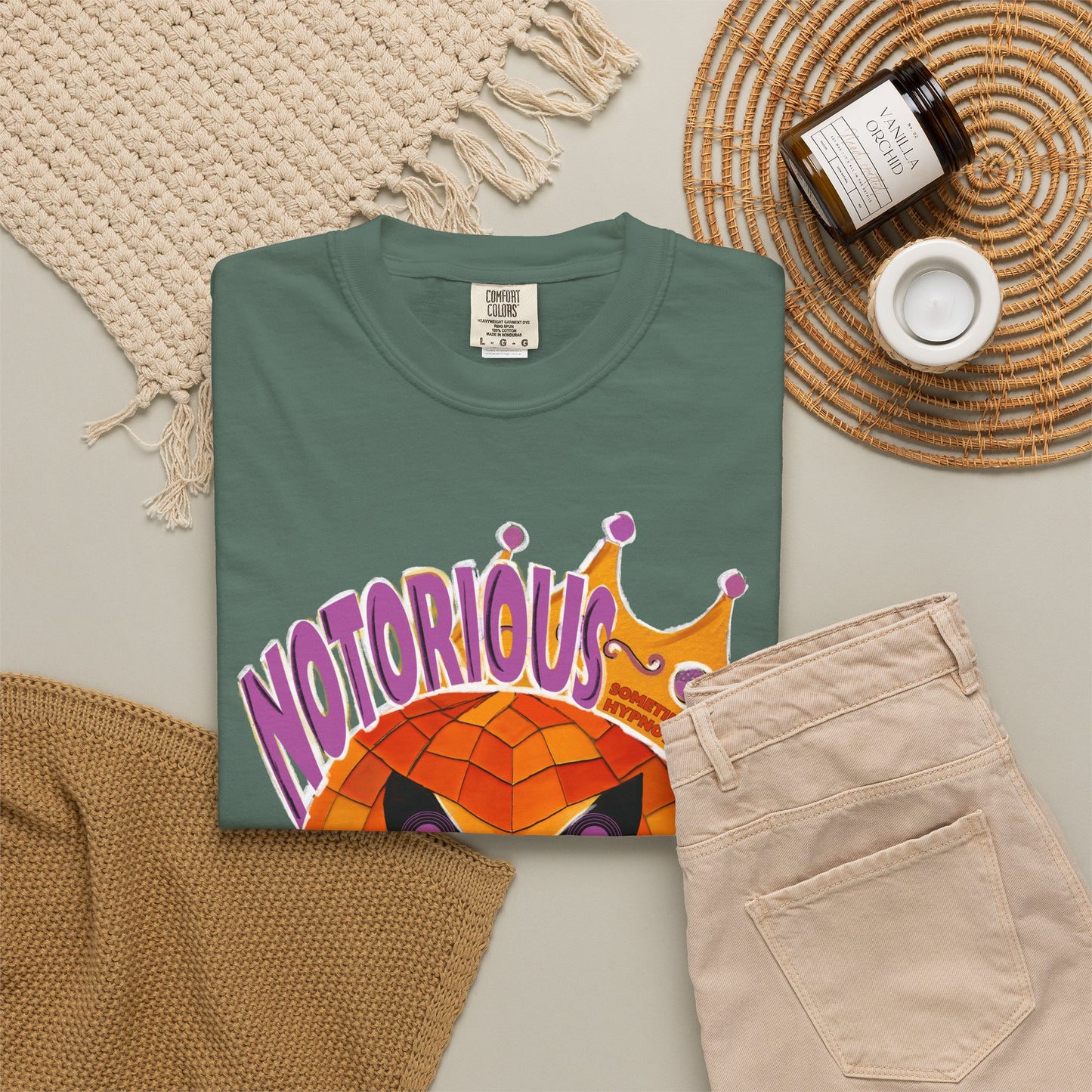 Notorious B.O.O. T-shirt | Halloween Jack-o'-Lantern Design
