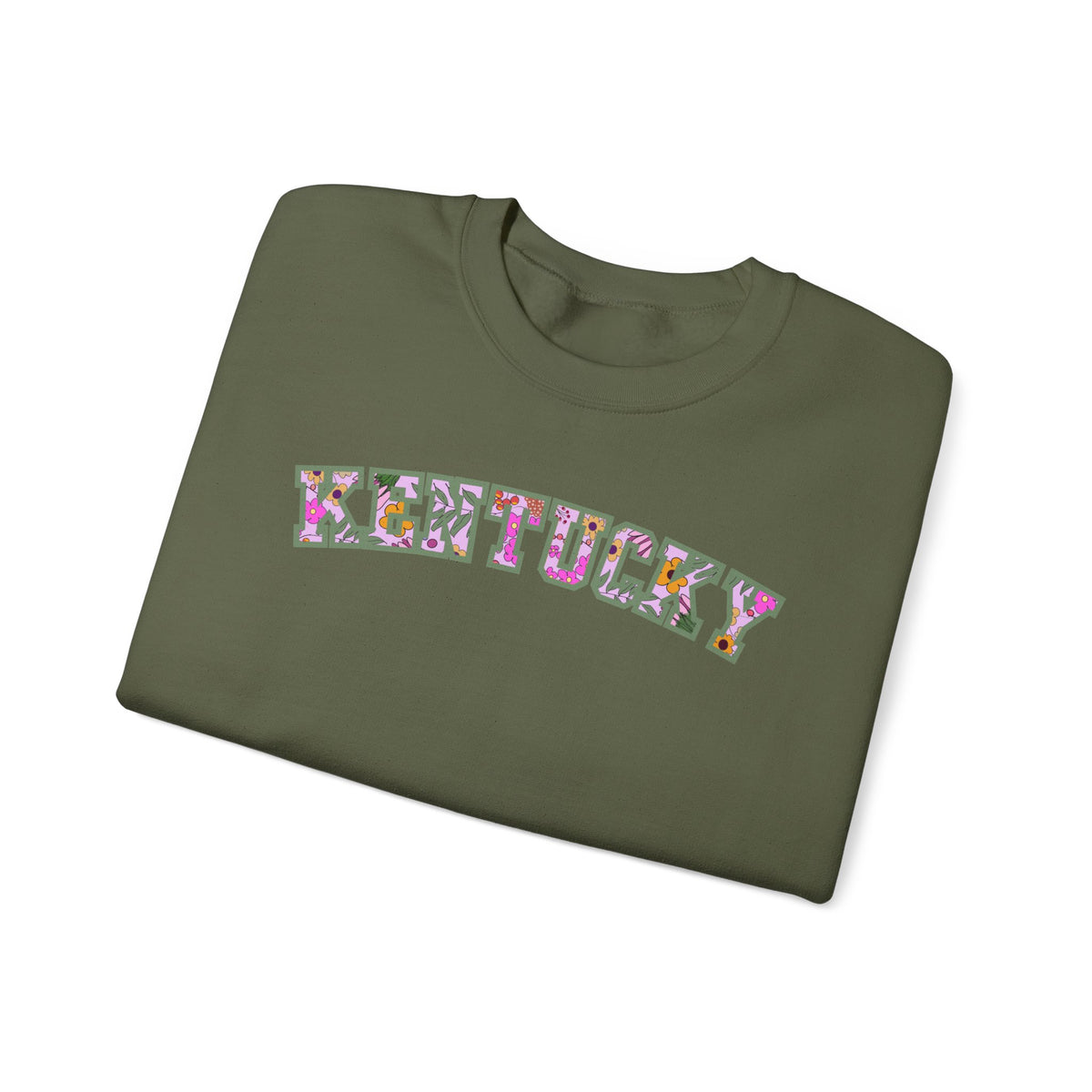 Kentucky Garden Floral Crewneck Sweatshirt