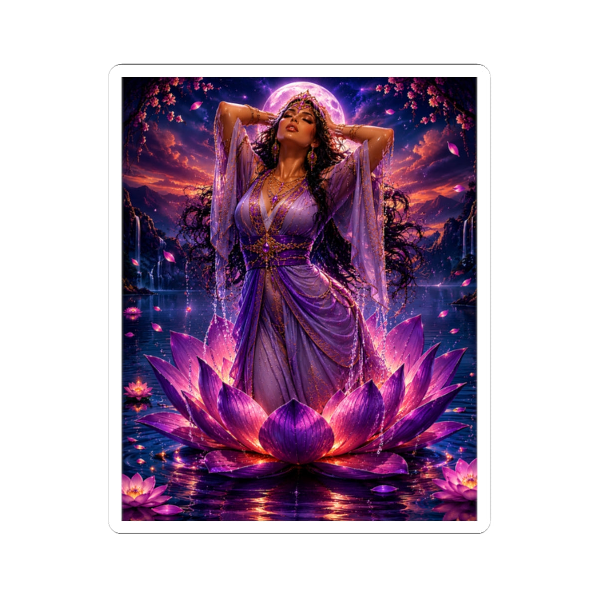 Water Goddess Sticker | Andi B. Designs