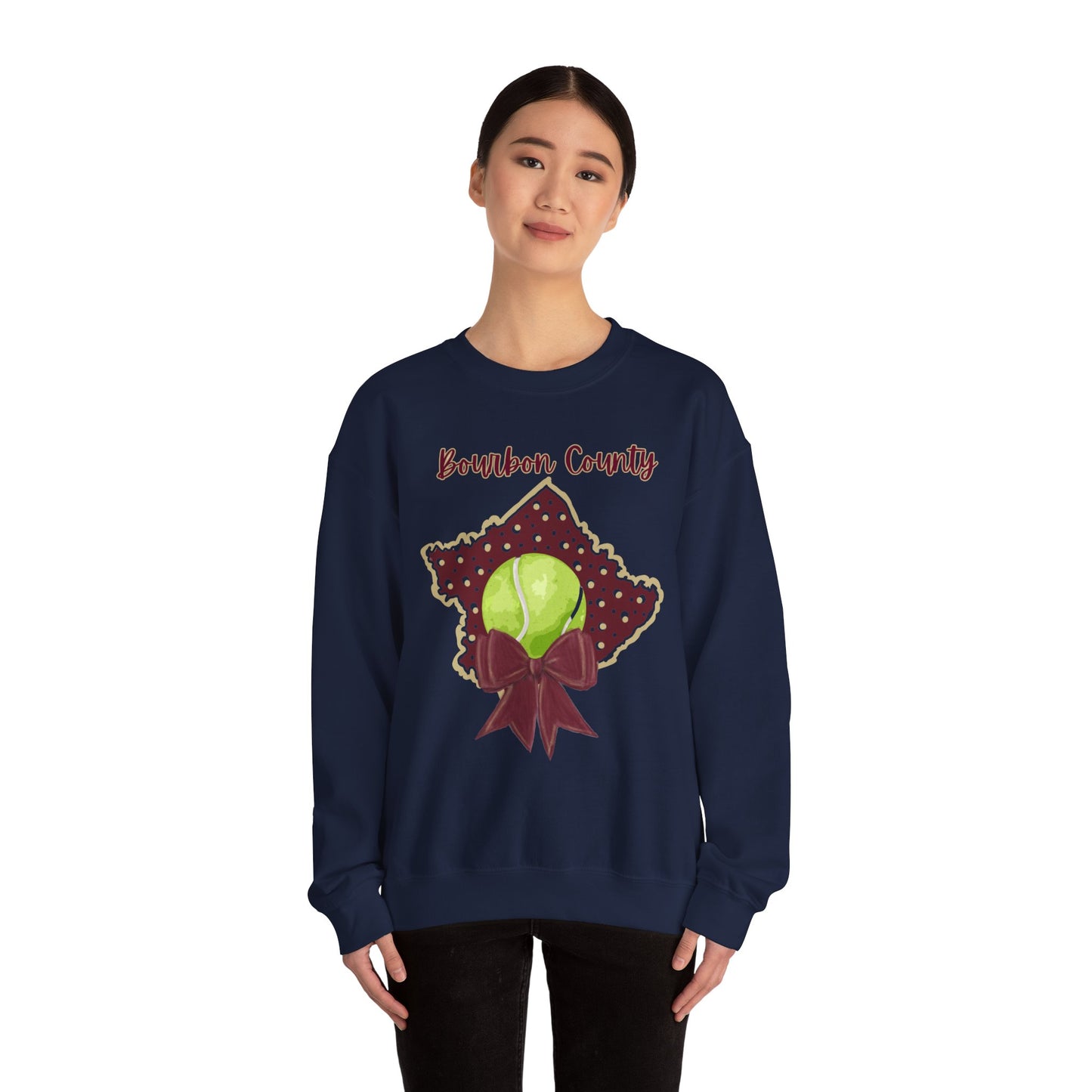 Bourbon County Tennis Crewneck