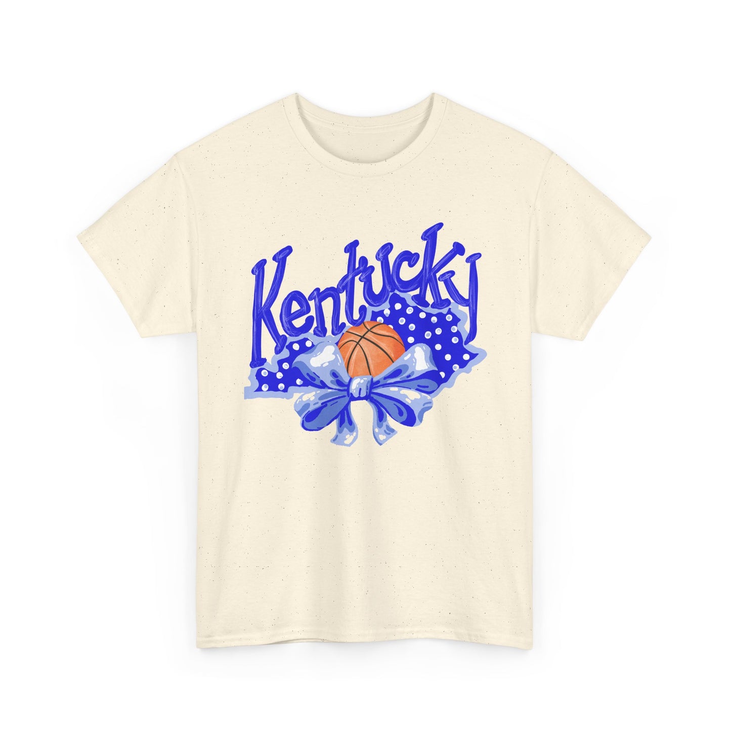Basketball and Bows Kentucky Tee