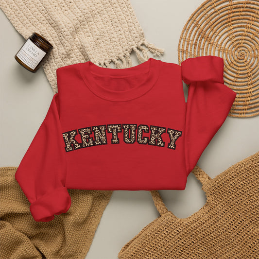 Kentucky Cheetah Print Sweatshirt