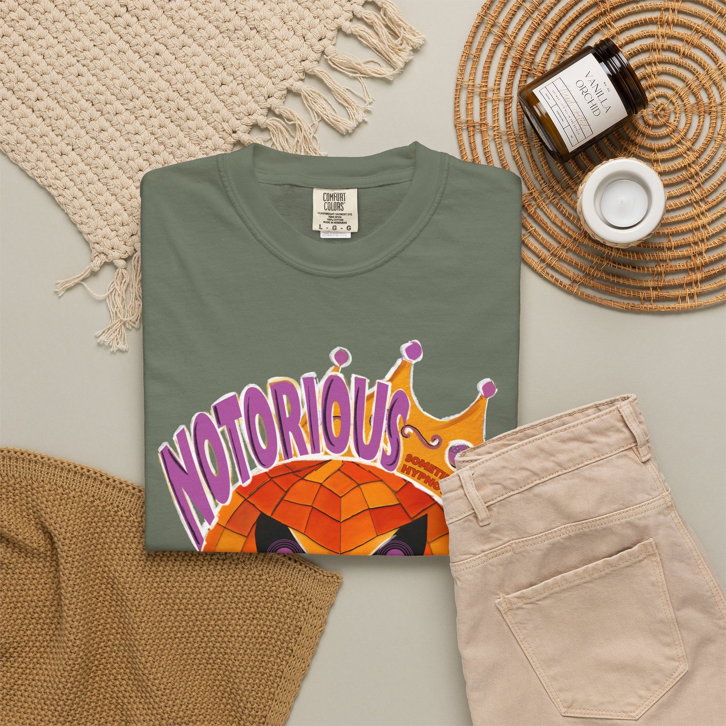 Notorious B.O.O. T-shirt | Halloween Jack-o'-Lantern Design