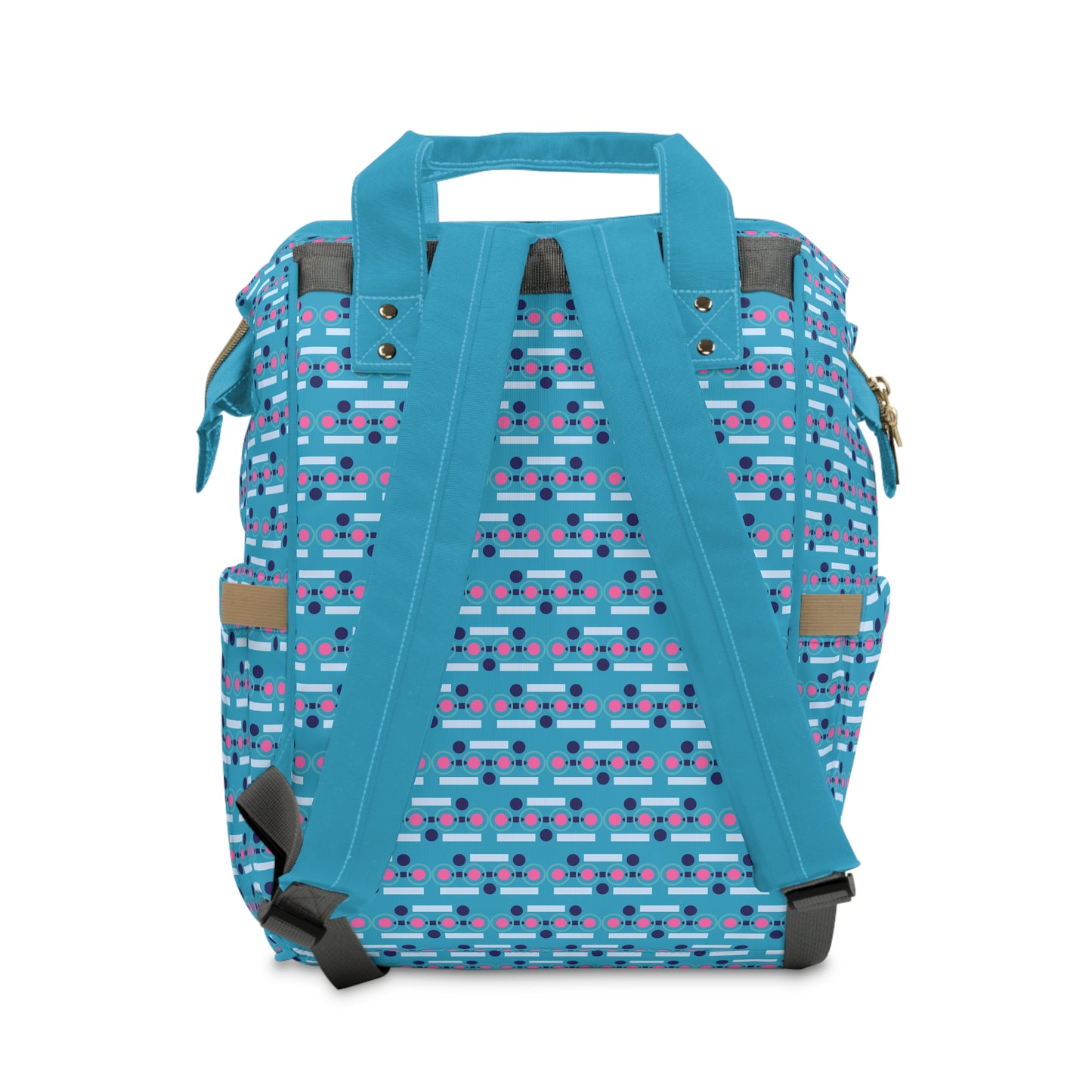 Mid Century Teal Diaper Backpack