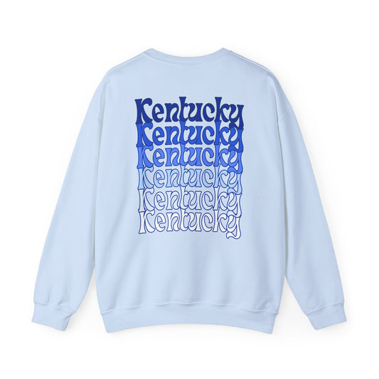 Kentucky Retro Ombre Script Crewneck