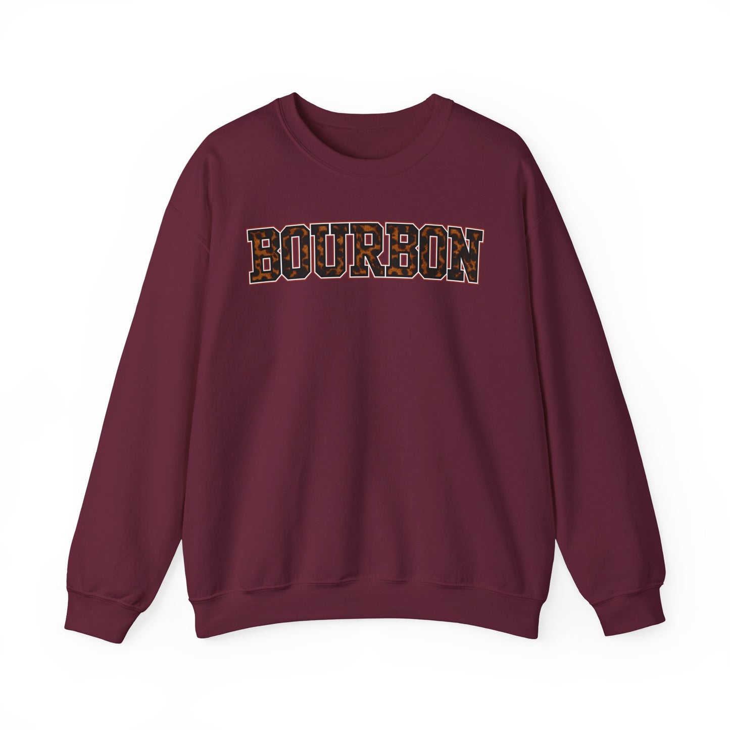 Bourbon County Leopard Print Crewneck