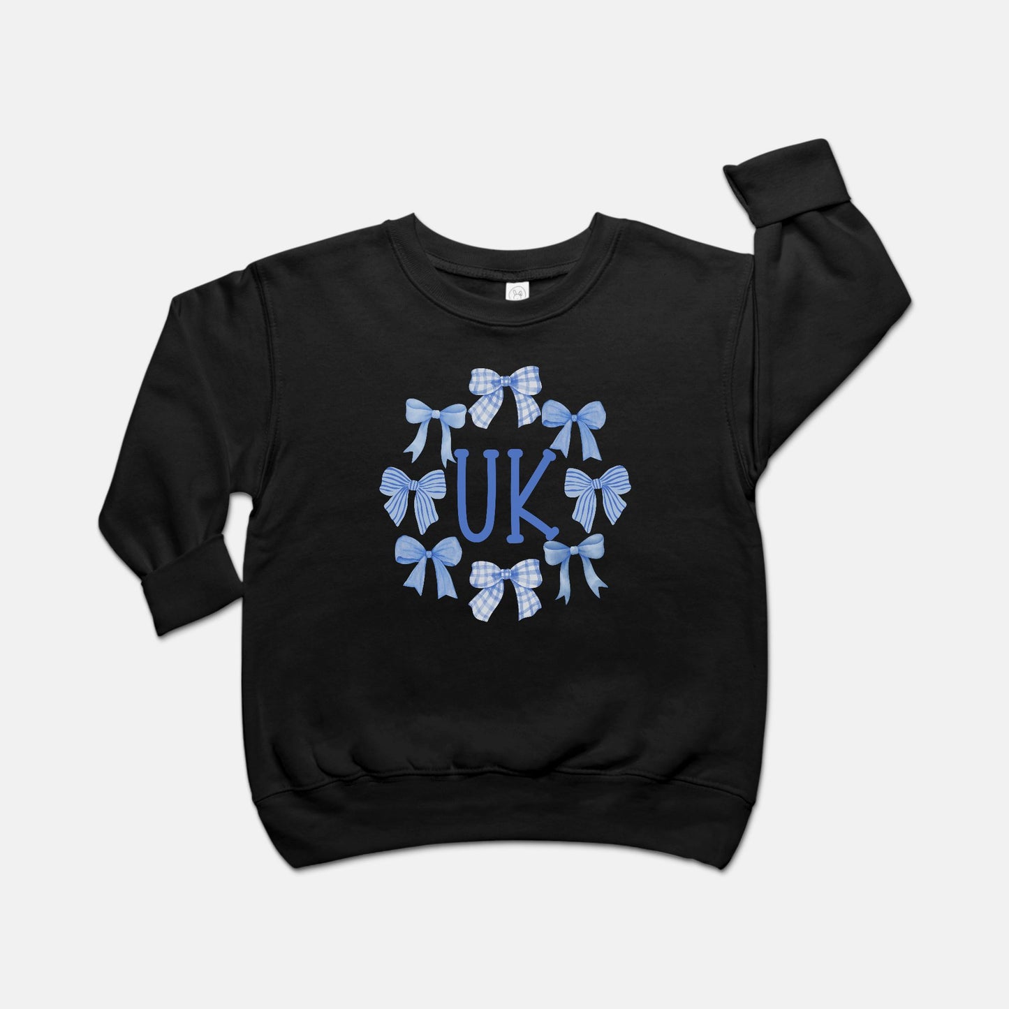 Kentucky Kids Circle Bow Crewneck