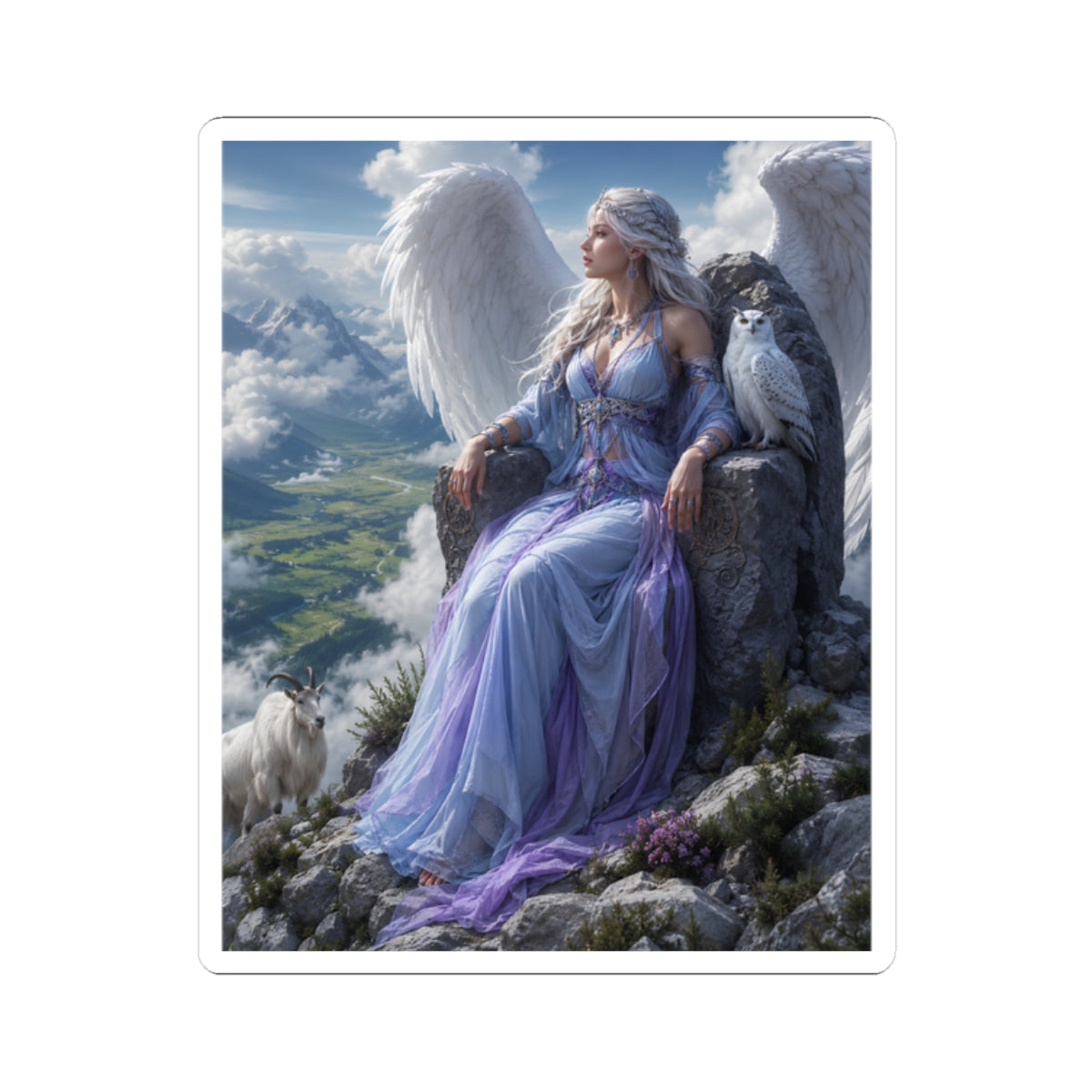 Air Goddess Sticker | Andi B. Designs