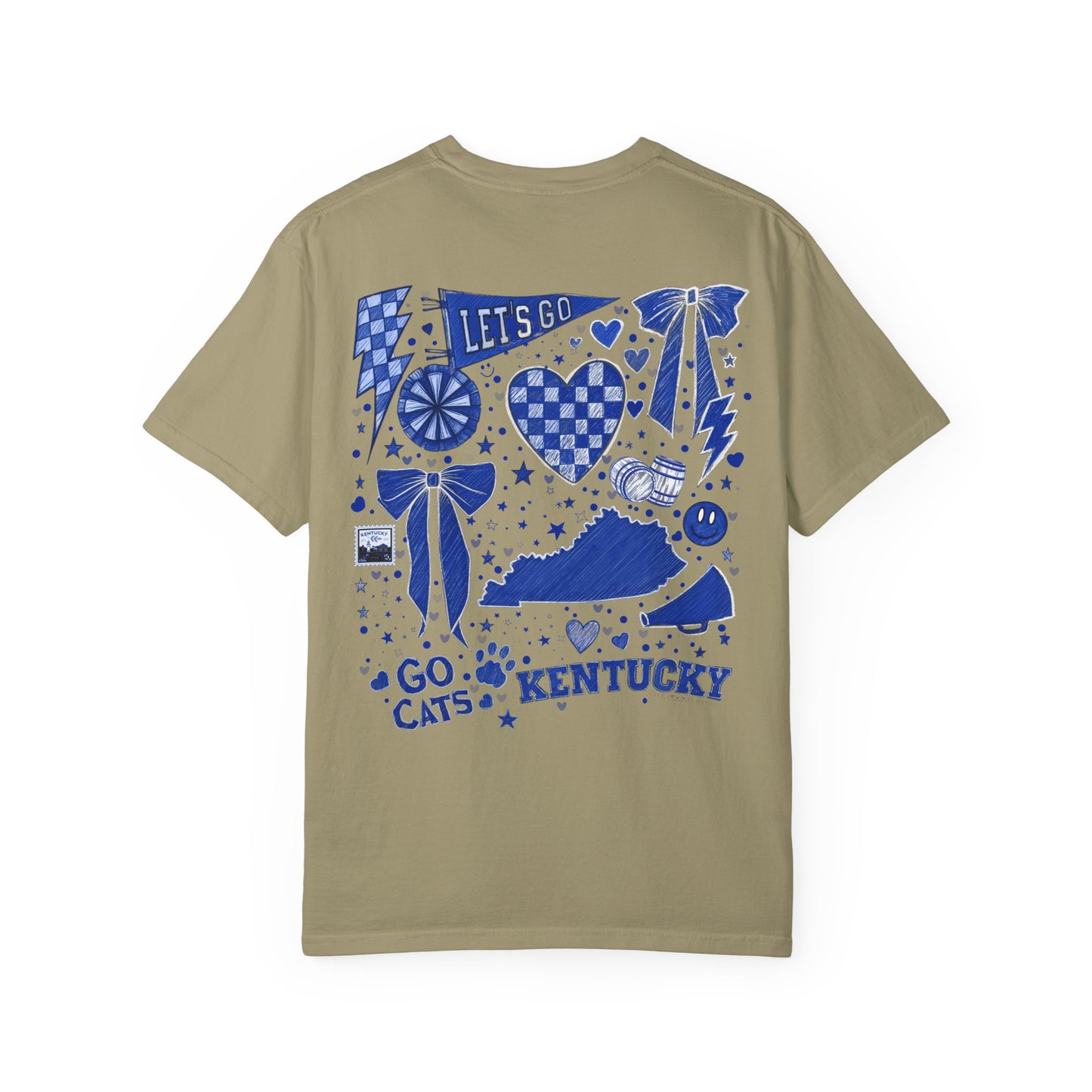 Kentucky Game Day Collage Tshirt | Cute Preppy Coquette