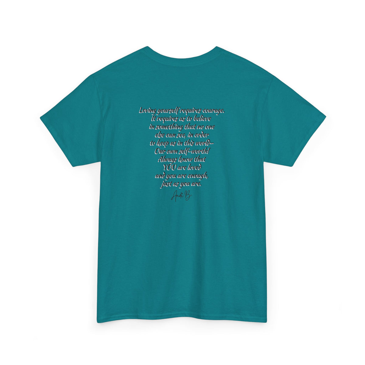 Goddess Sized Tee — "I'm not fat, I'm Goddess Sized" Empowerment T‑Shirt | Andi B. Designs