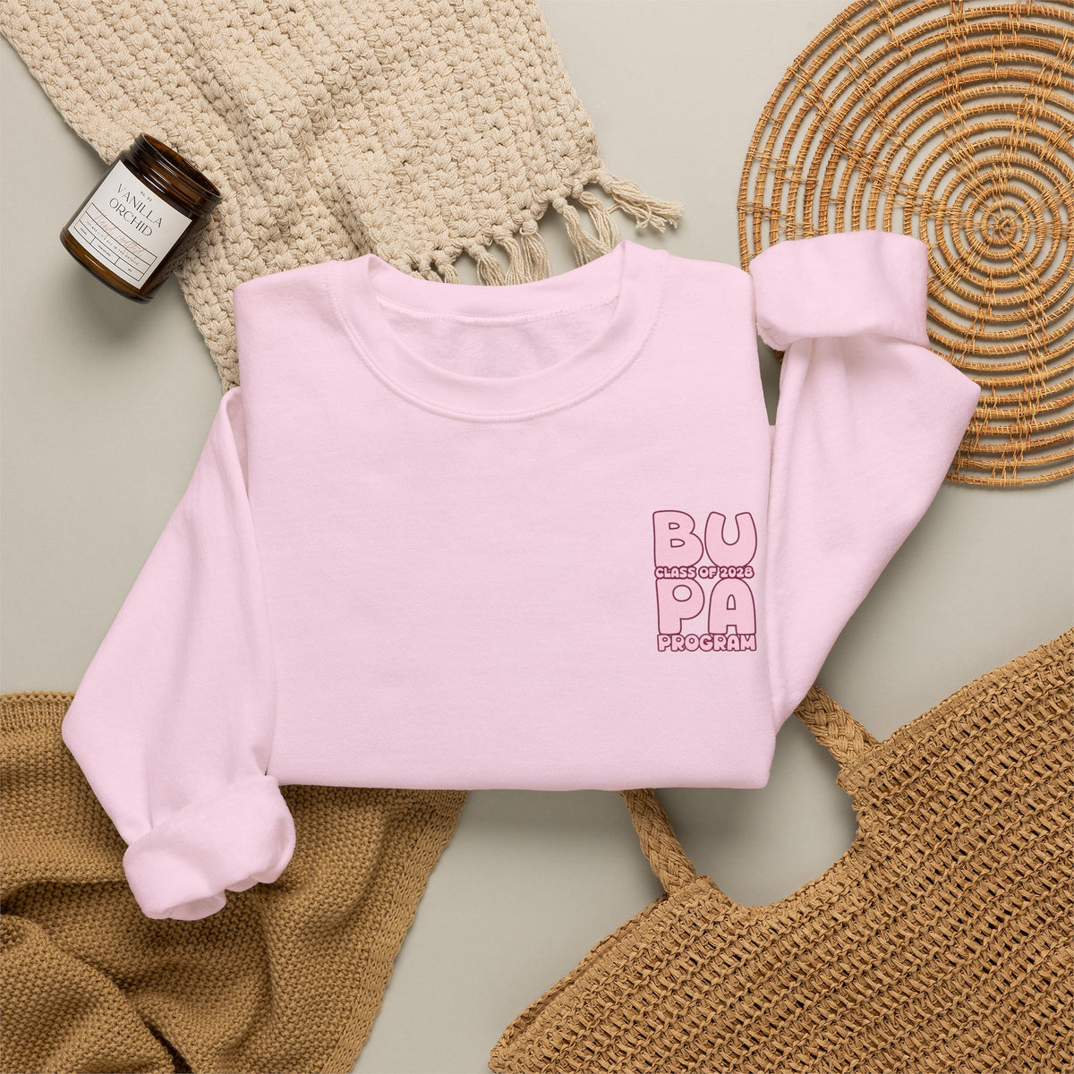 Brescia PA Program Warm Ombre Crewneck Sweatshirt
