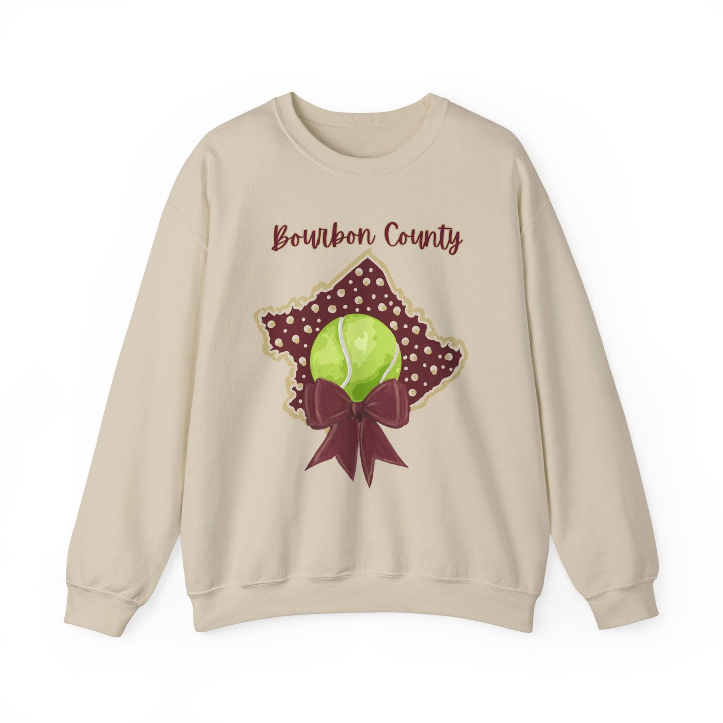 Bourbon County Tennis Crewneck