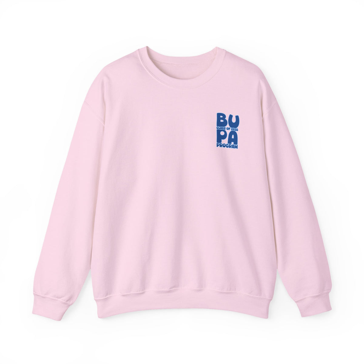 Brescia PA Program Blue Ombre Graphic Crewneck Sweatshirt