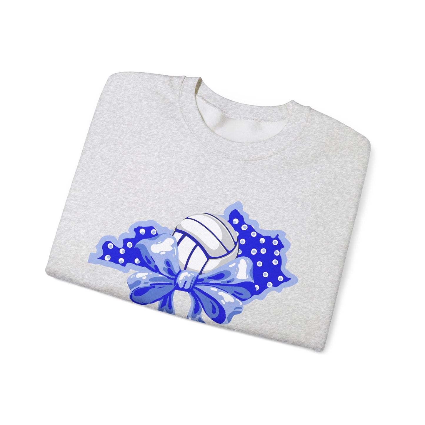 Volleyball and Bows Kentucky Crewneck