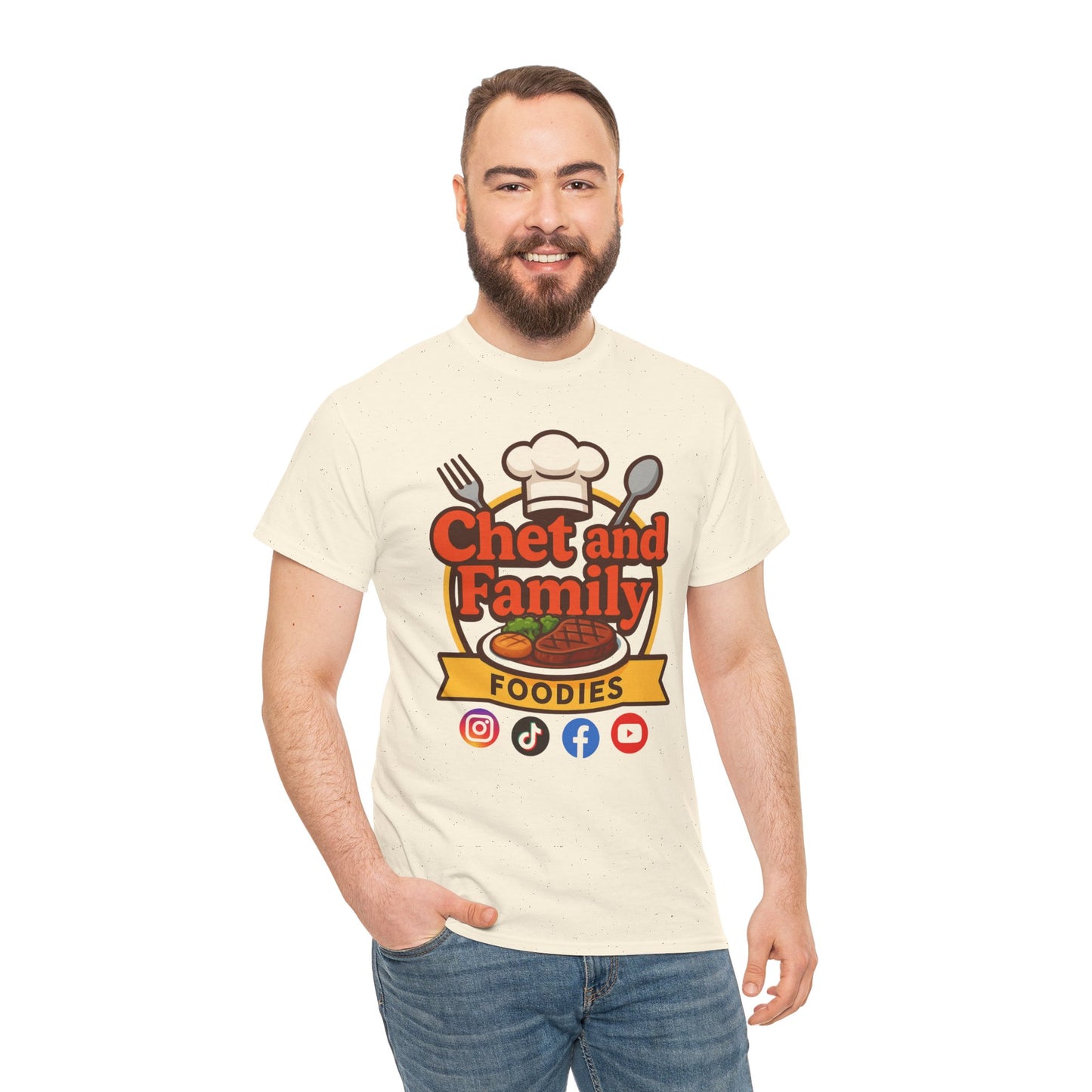 Chet and Family Foodies Tee