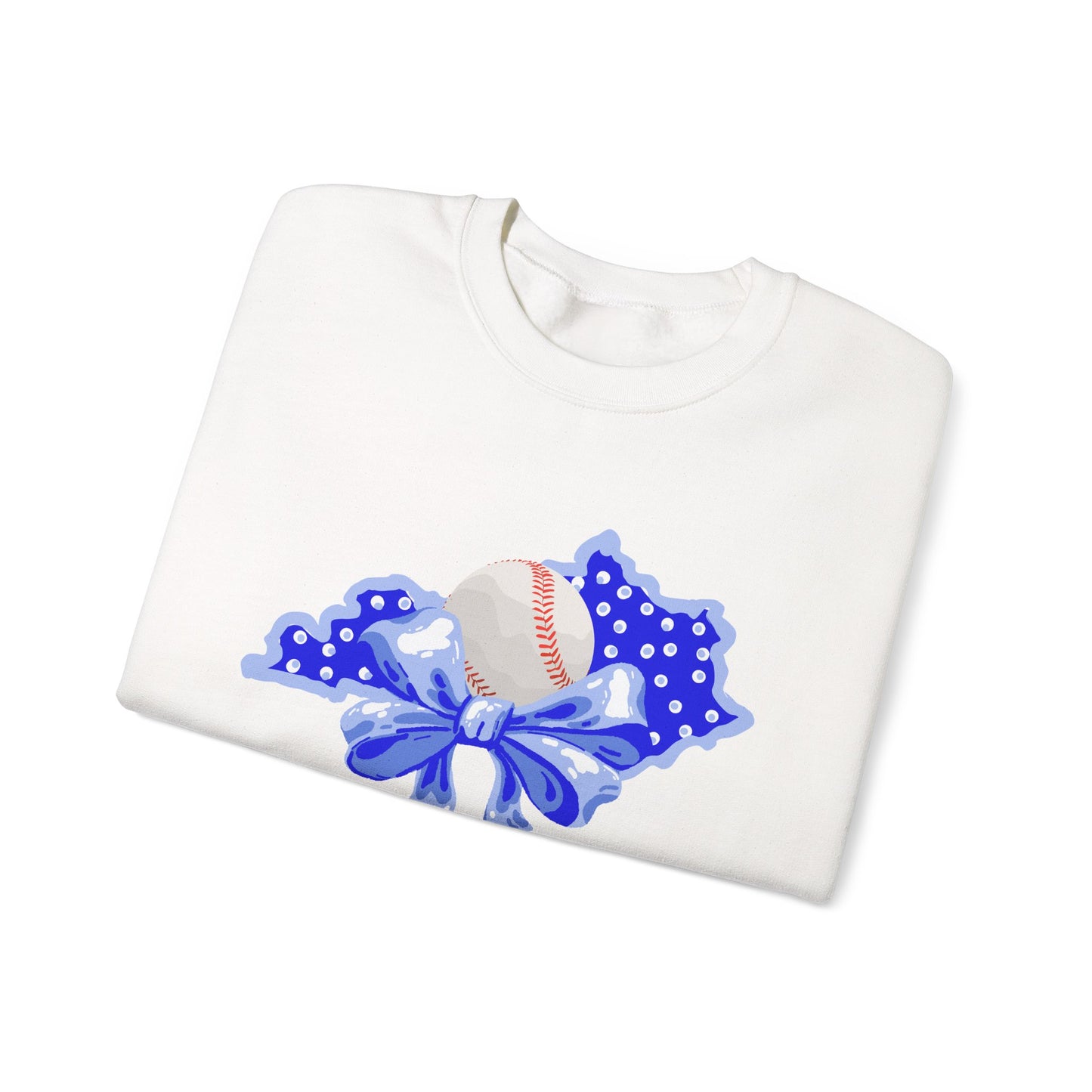 Baseball and Bows Kentucky Crewneck