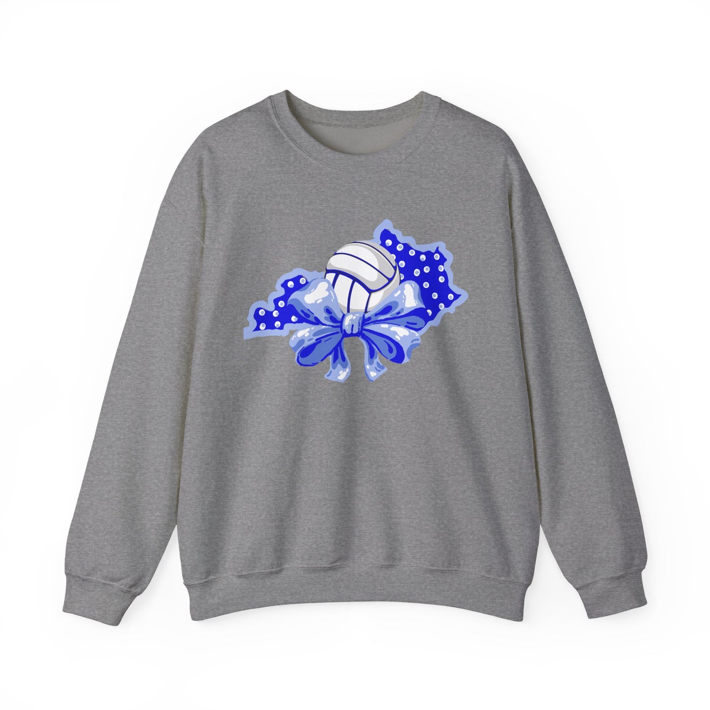Volleyball and Bows Kentucky Crewneck