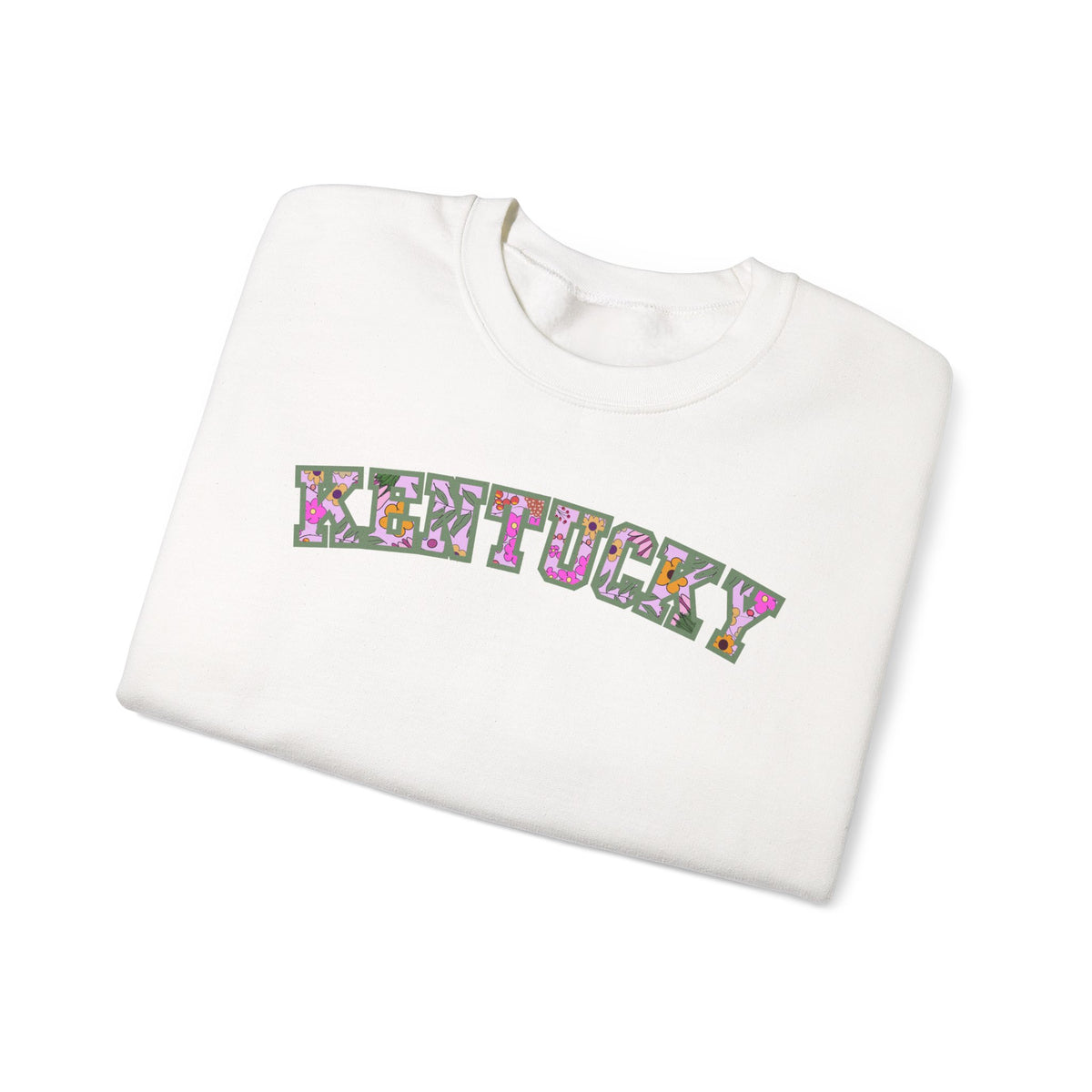 Kentucky Garden Floral Crewneck Sweatshirt