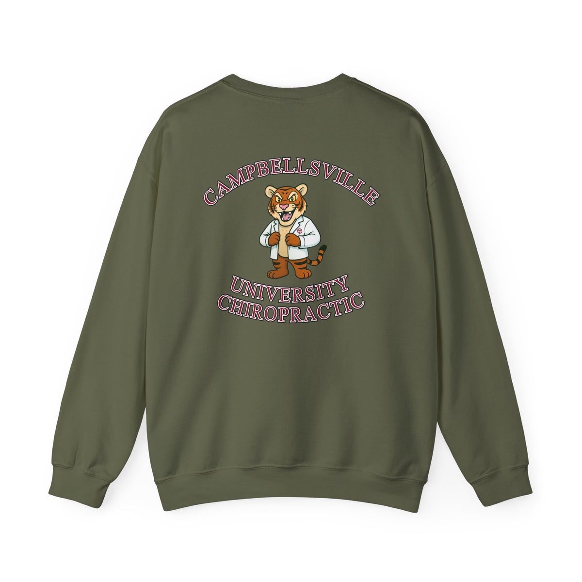 Campbellsville Chiropractic Tiger Crewneck Sweatshirt