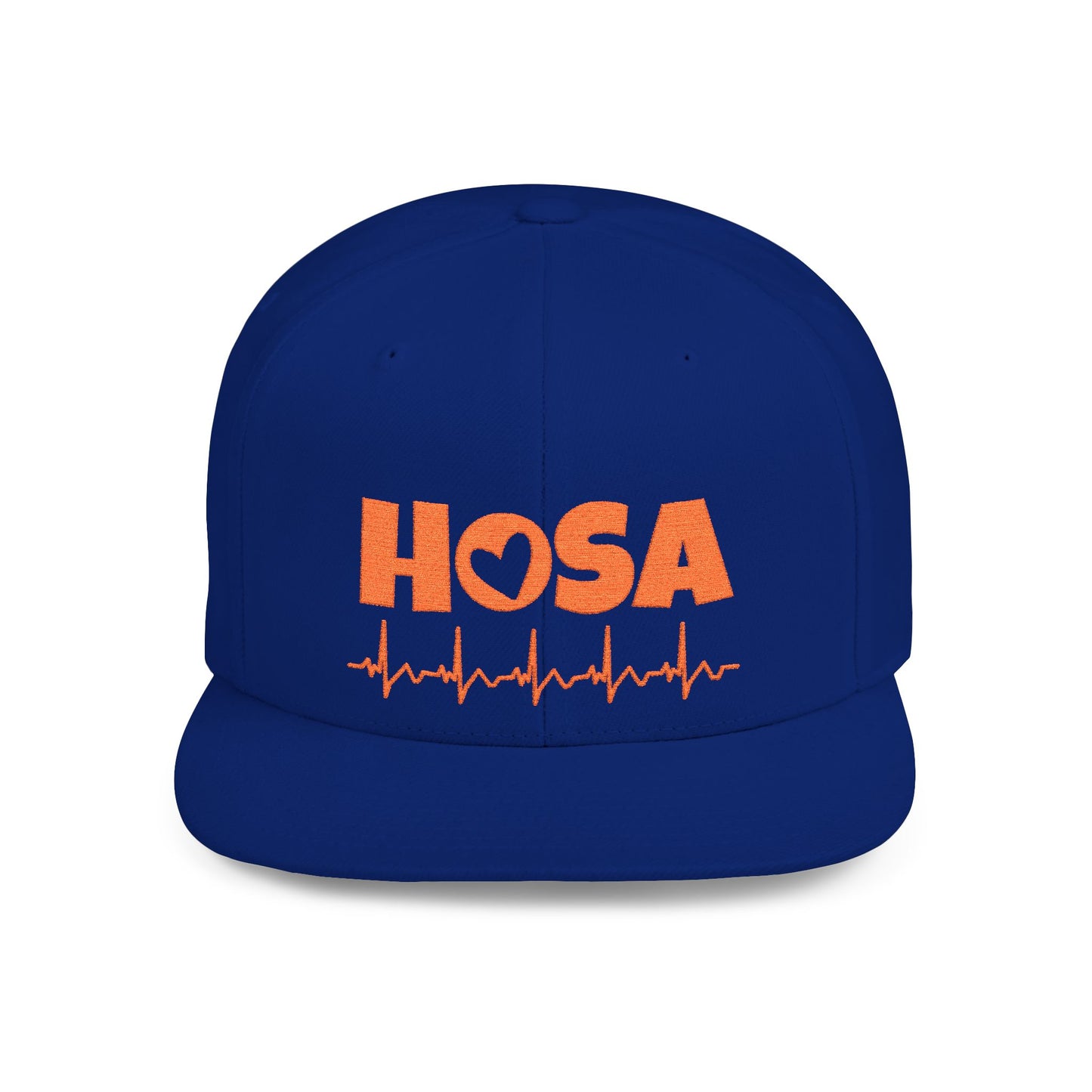 HOSA Heartbeat Flatbill Snapback - Orange Edition