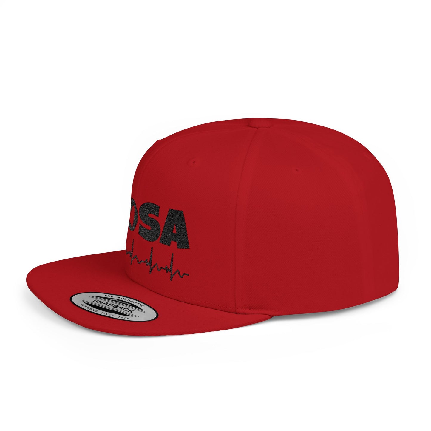 HOSA Heartbeat Flatbill Snapback - Black Edition