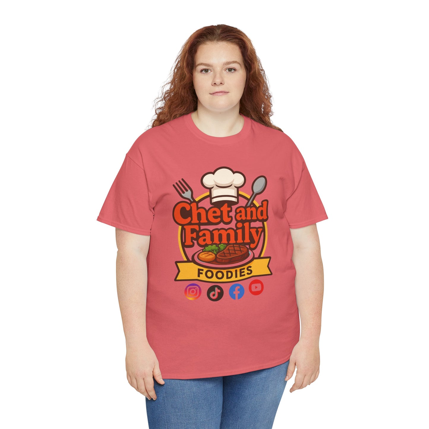 Chet and Family Foodies Tee