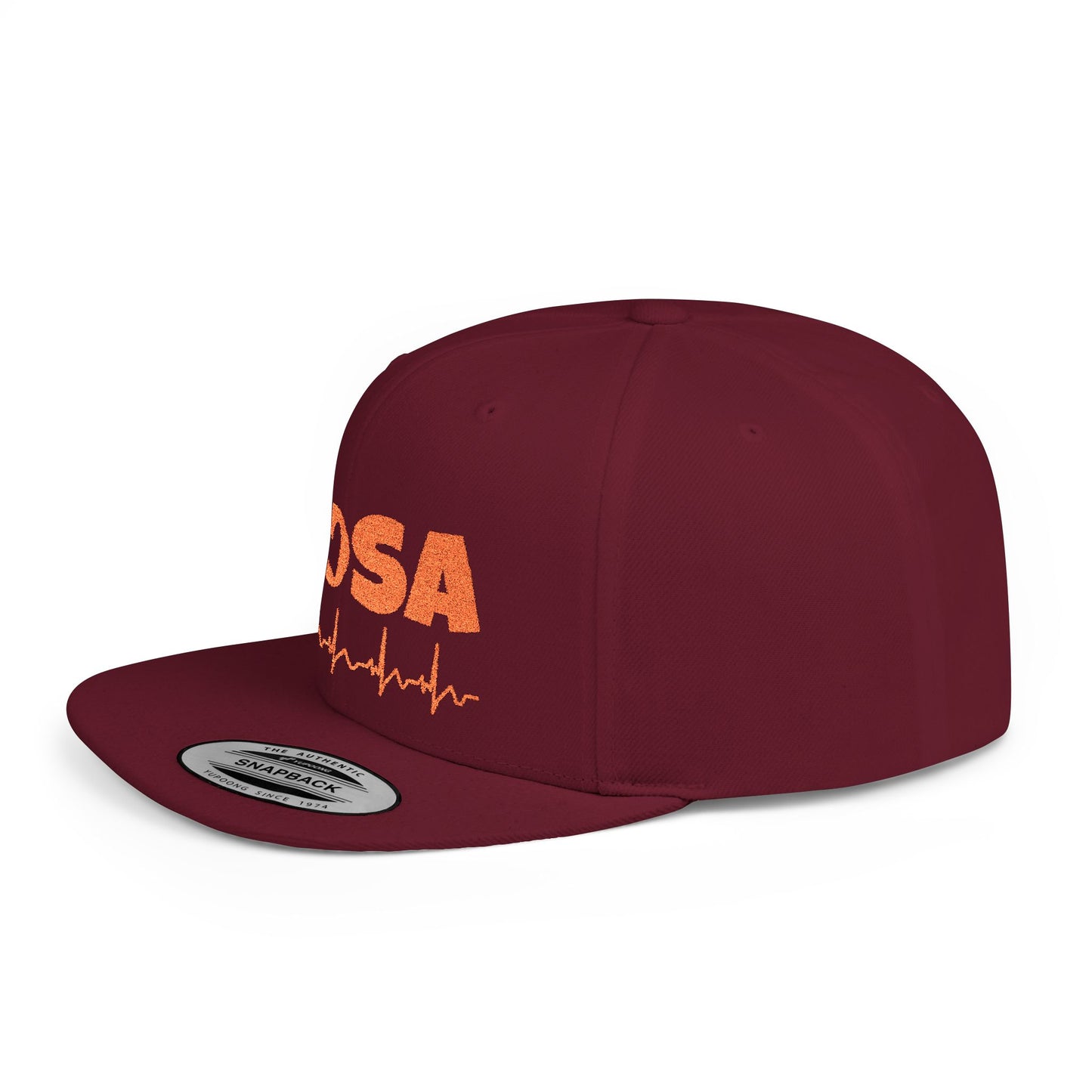 HOSA Heartbeat Flatbill Snapback - Orange Edition