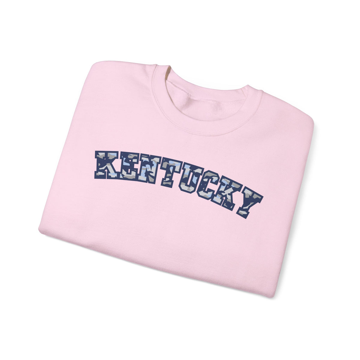 Kentucky Blue Grey Camo Sweatshirt