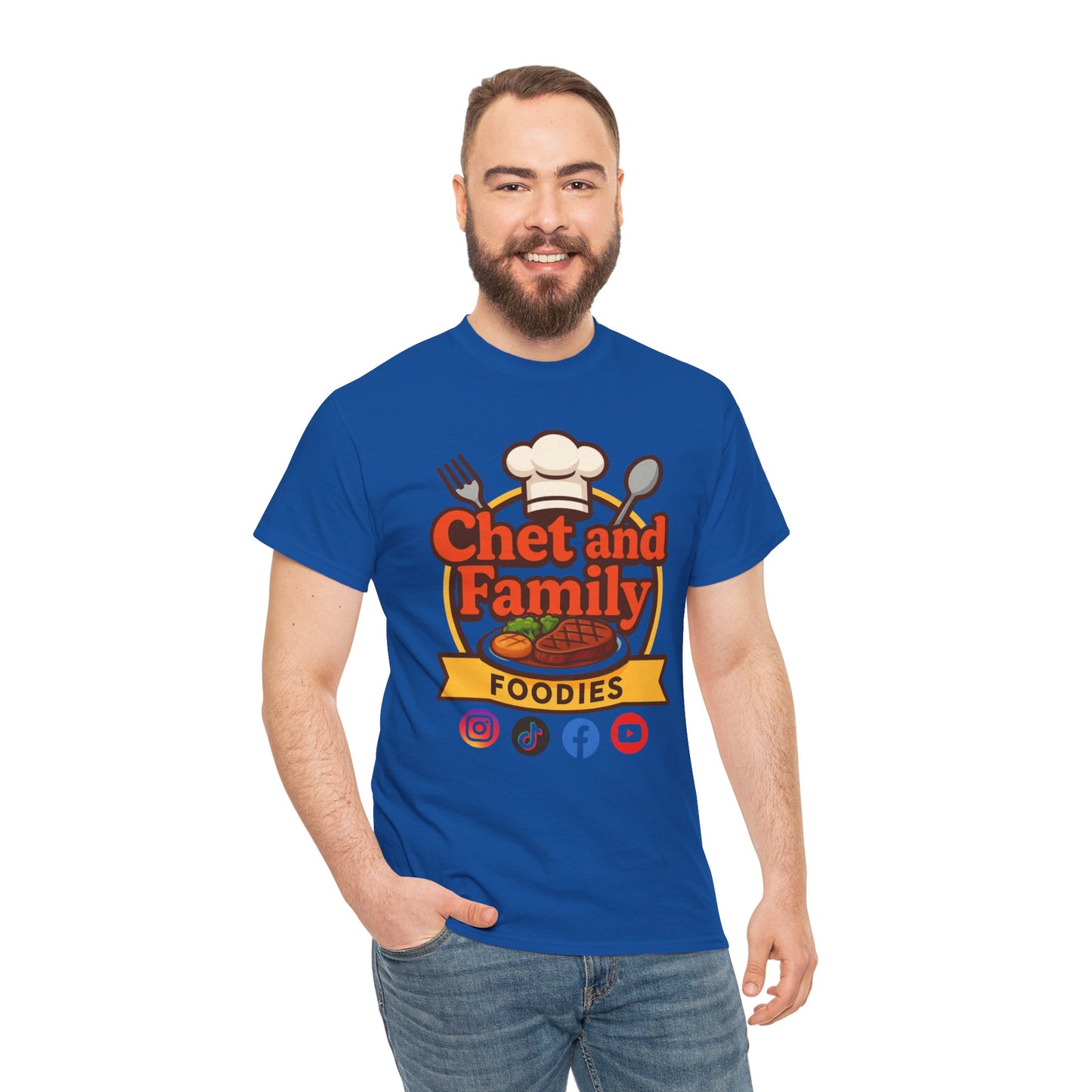 Chet and Family Foodies Tee