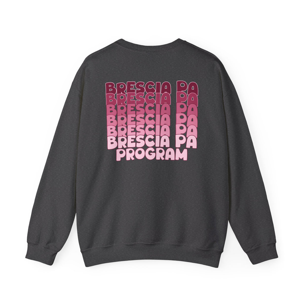 Brescia PA Program Warm Ombre Crewneck Sweatshirt