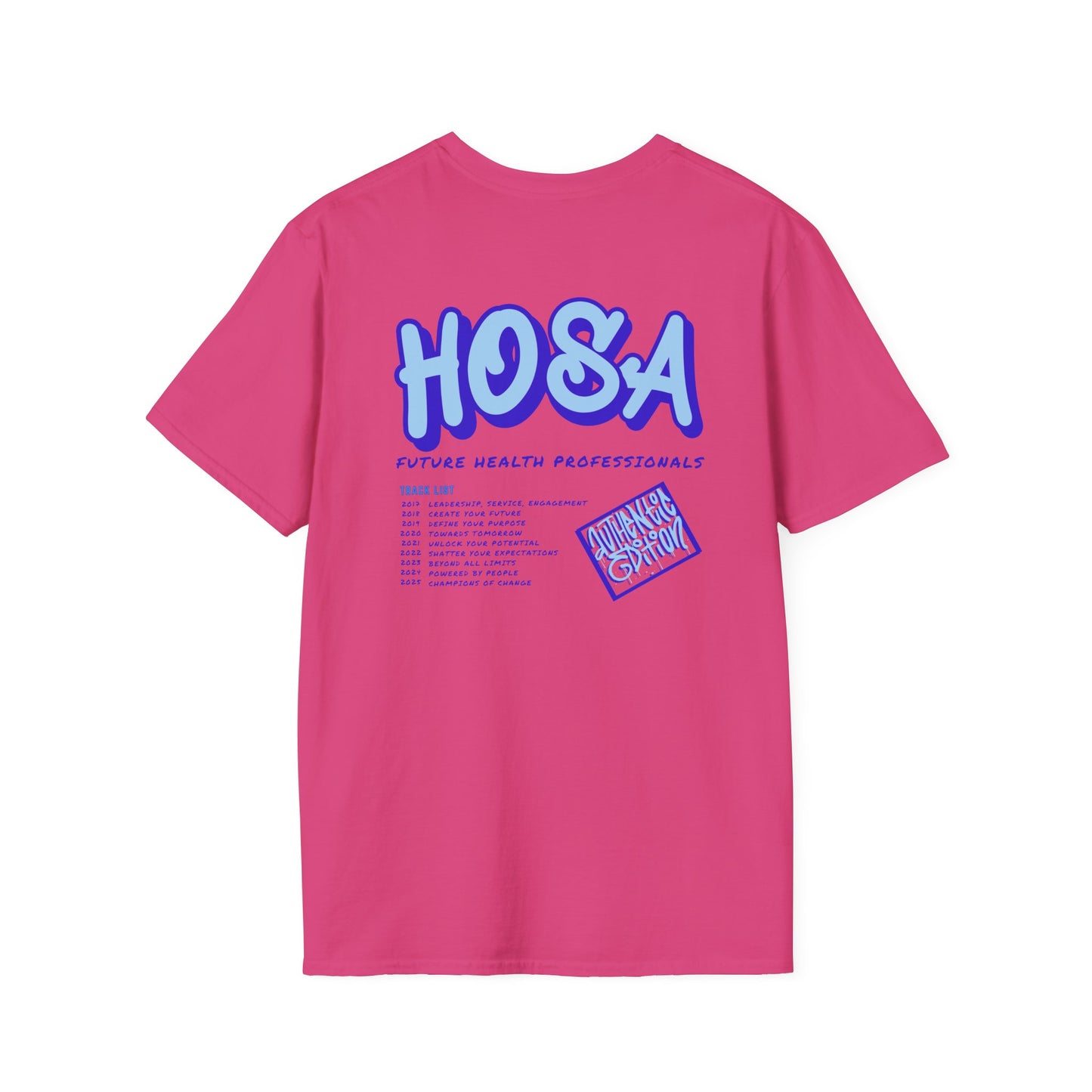 HOSA "Concert" Tee - Blue Font
