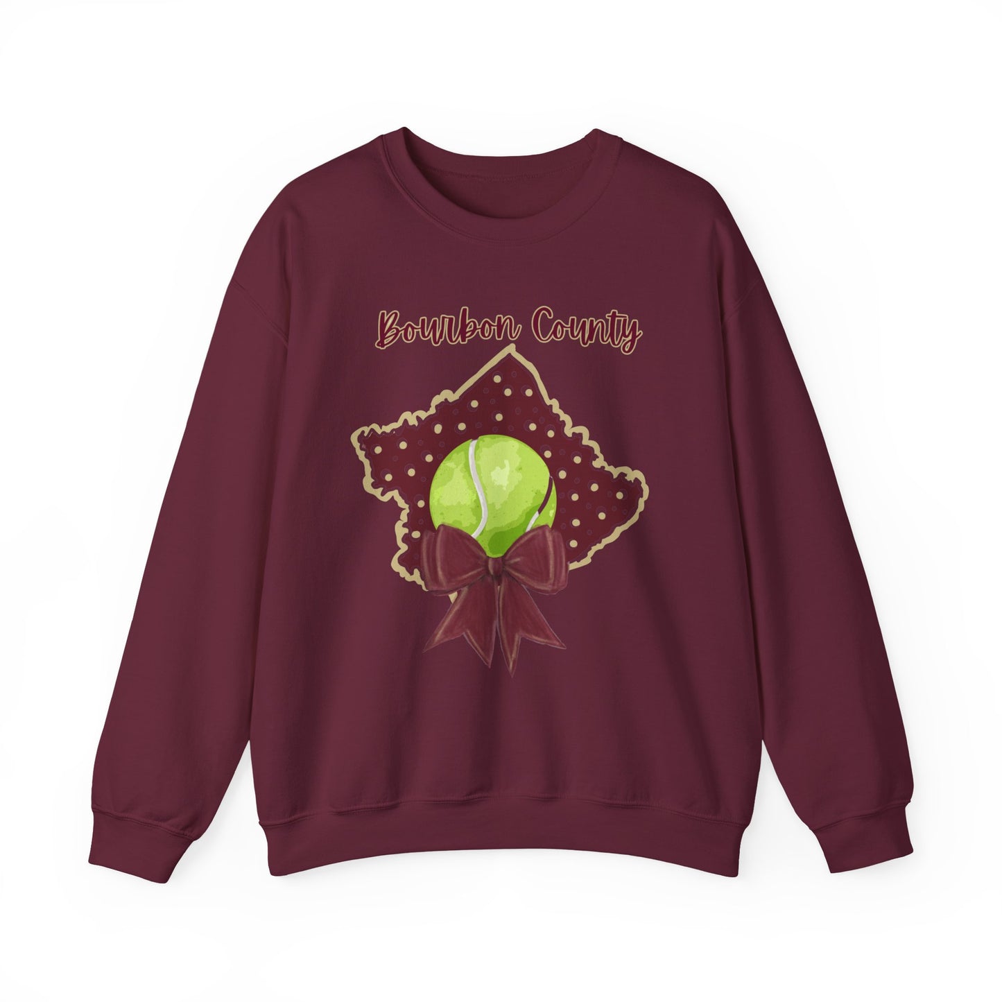 Bourbon County Tennis Crewneck