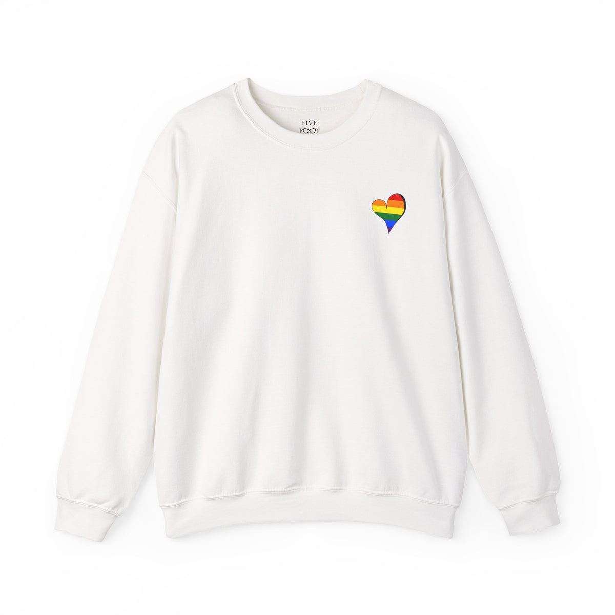 Kentucky Rainbow Stacked Font Crewneck Sweatshirt