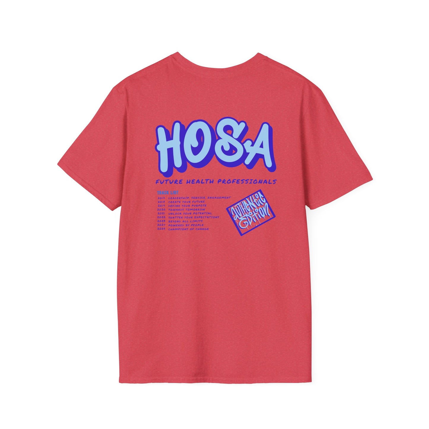 HOSA "Concert" Tee - Blue Font