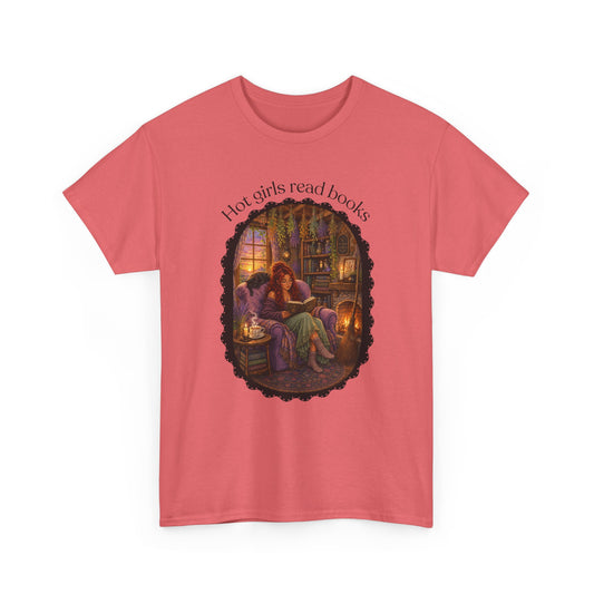 Hot Girls Read Books Tshirt | Andi B. Designs