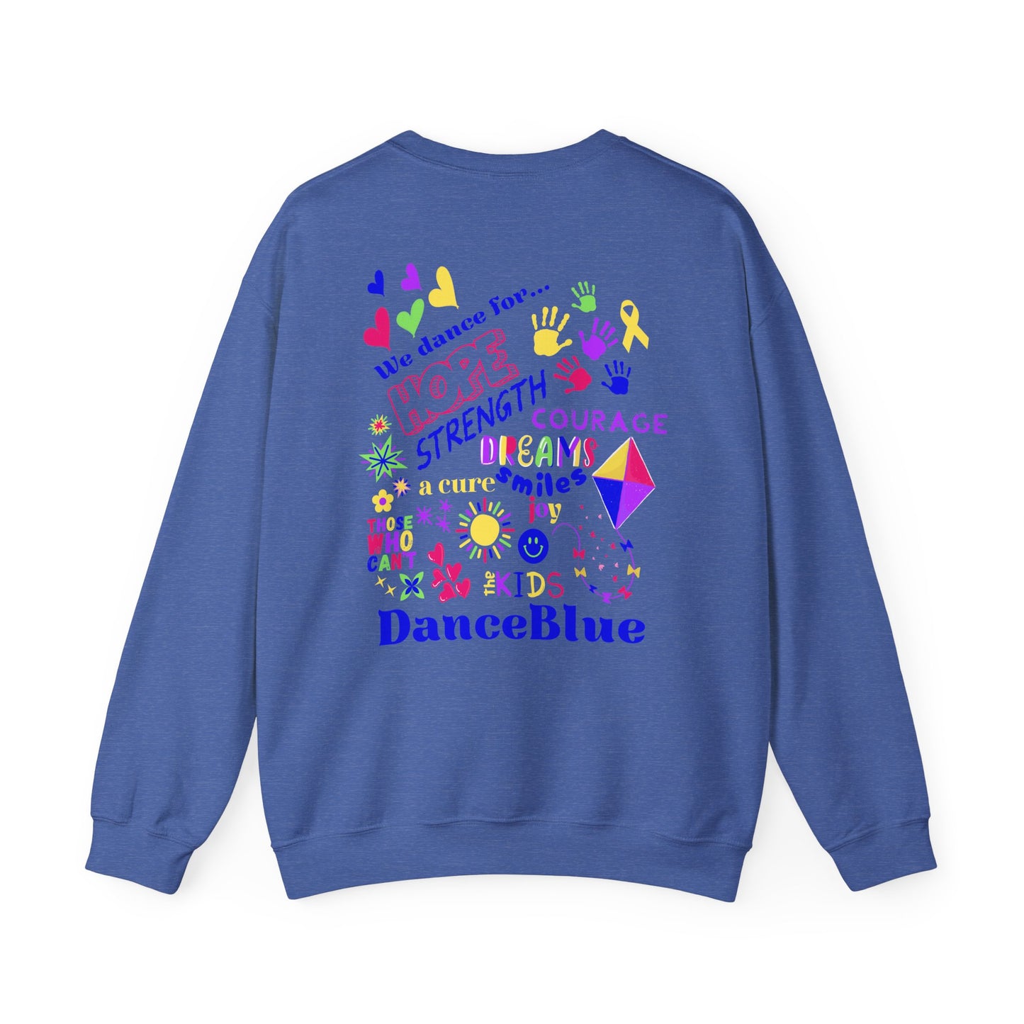 DanceBlue Hope & Strength Bright Crewneck