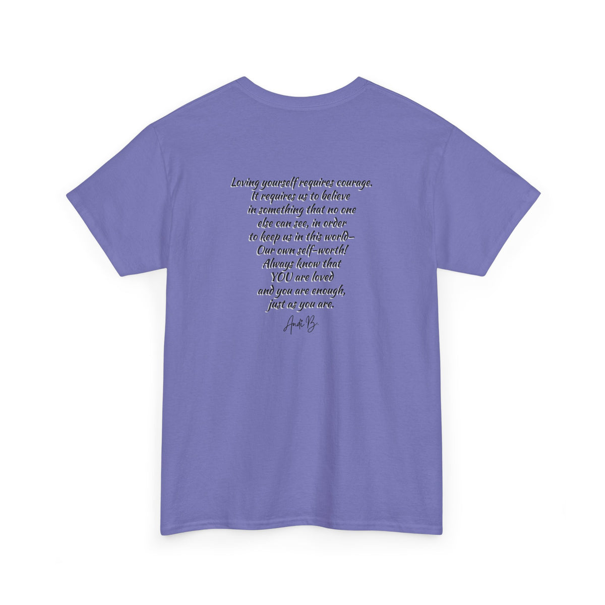 Goddess Sized Tee — "I'm not fat, I'm Goddess Sized" Empowerment T‑Shirt | Andi B. Designs