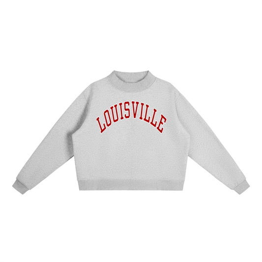 Louisville,Parke Dupe,UofL,Cardinals,Parke-Like,Mock,Mock Neck,Trendy