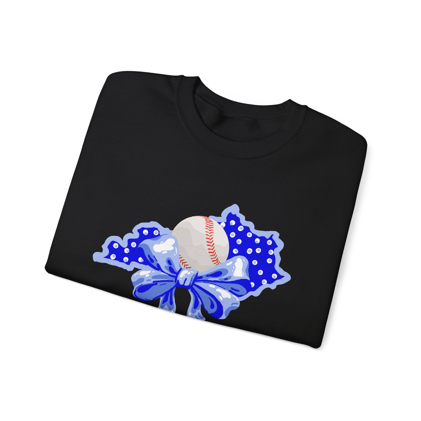 Baseball and Bows Kentucky Crewneck