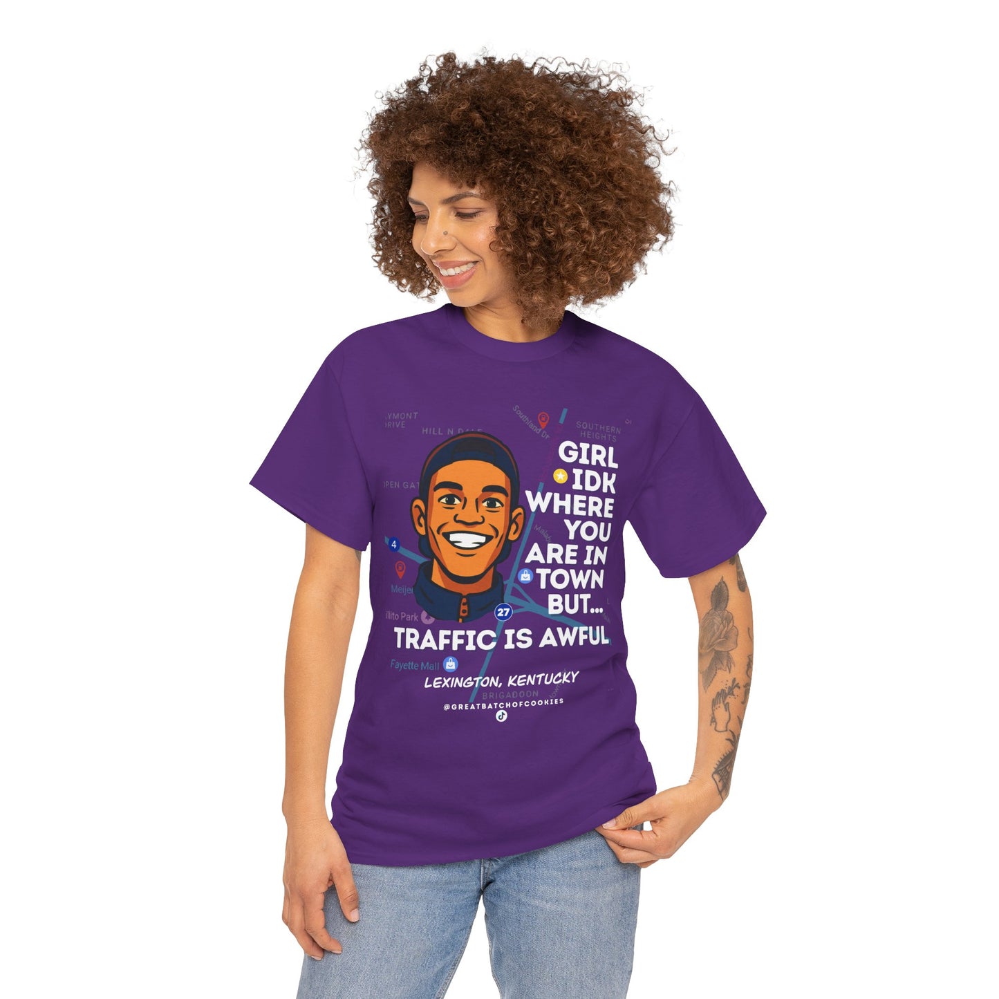 GreatbatchofCookies Girl Idk Where You Are In Town #2 | Lexington Kentucky Tee