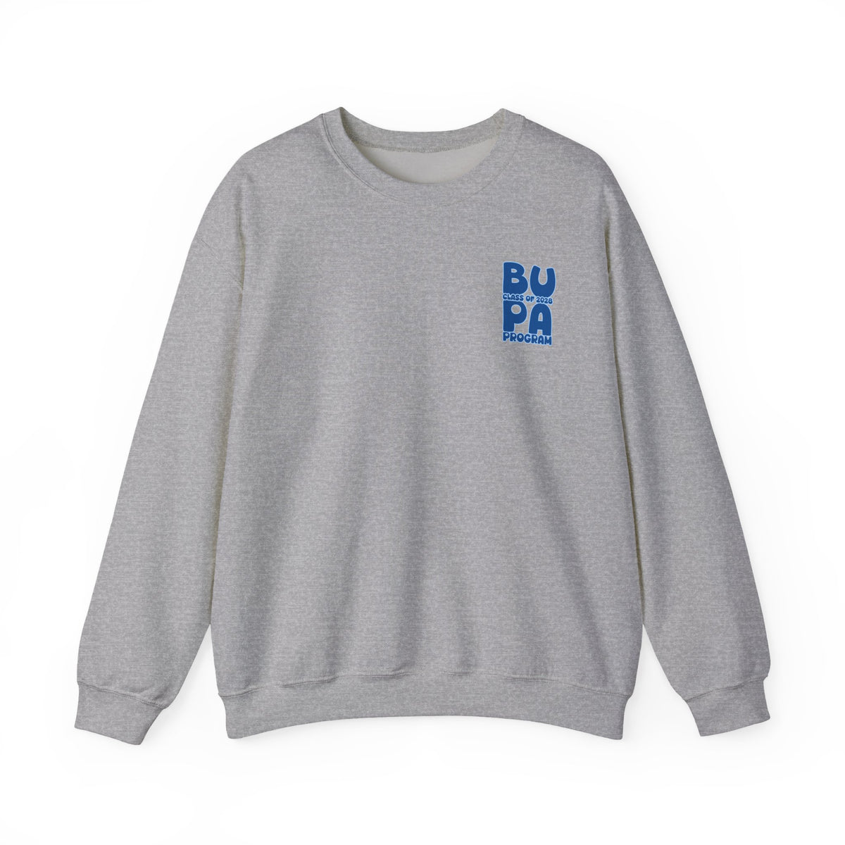 Brescia PA Program Blue Ombre Graphic Crewneck Sweatshirt