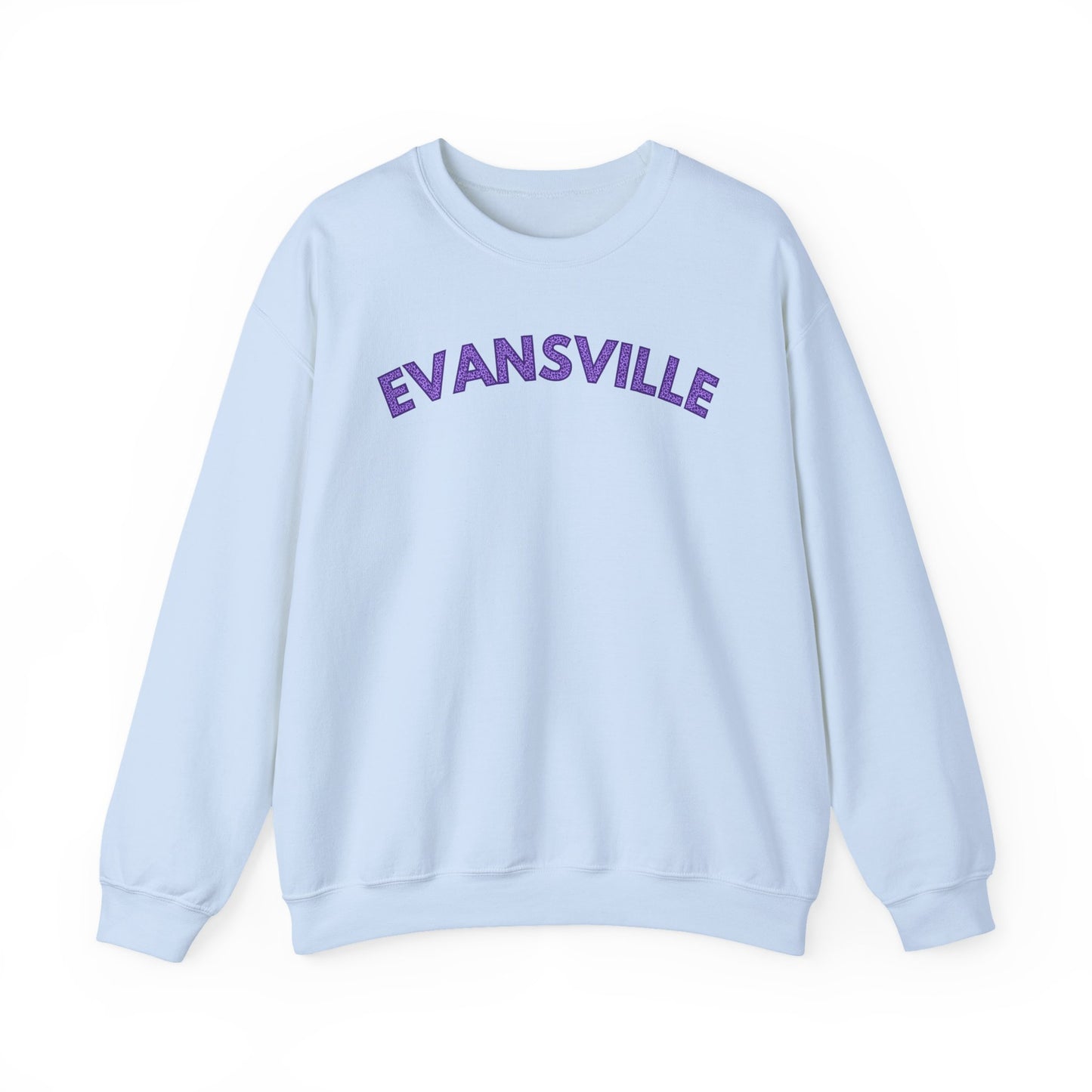 Evansville Leopard Font Crewneck